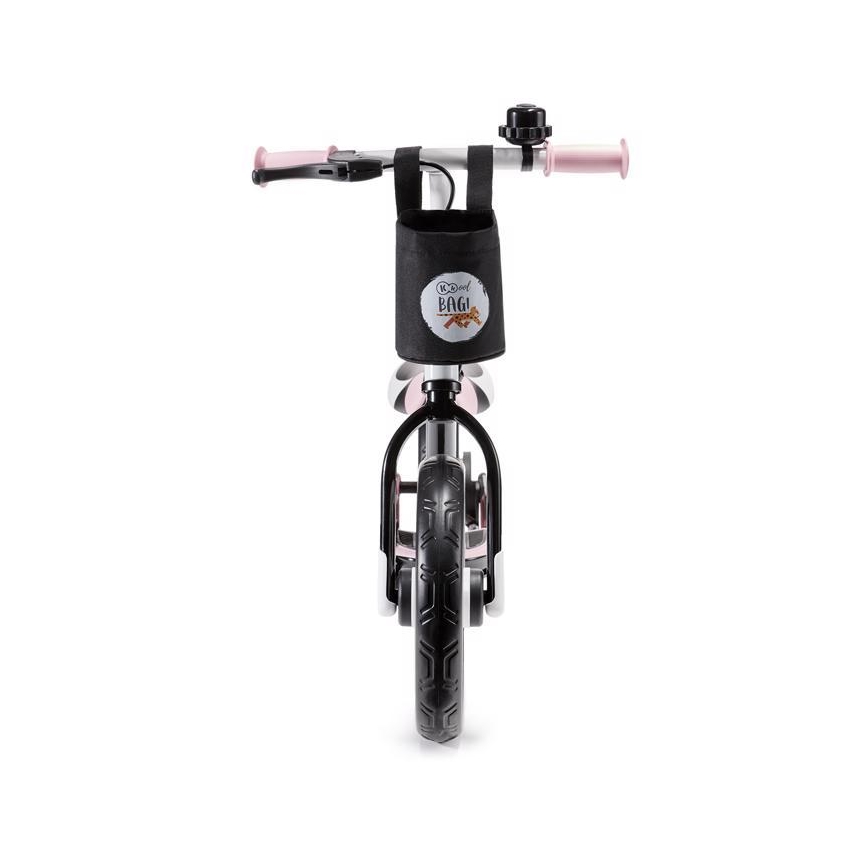 KINDERKRAFT - Futó bicikli SPACE fekete/rózsaszín