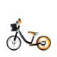 KINDERKRAFT - Futós bicikli SPACE fekete/narancssárga
