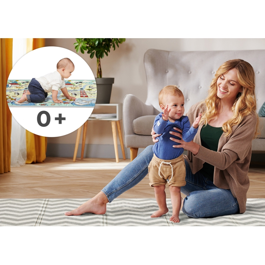 KINDERKRAFT - Gyerek játszószőnyeg MATTY 2