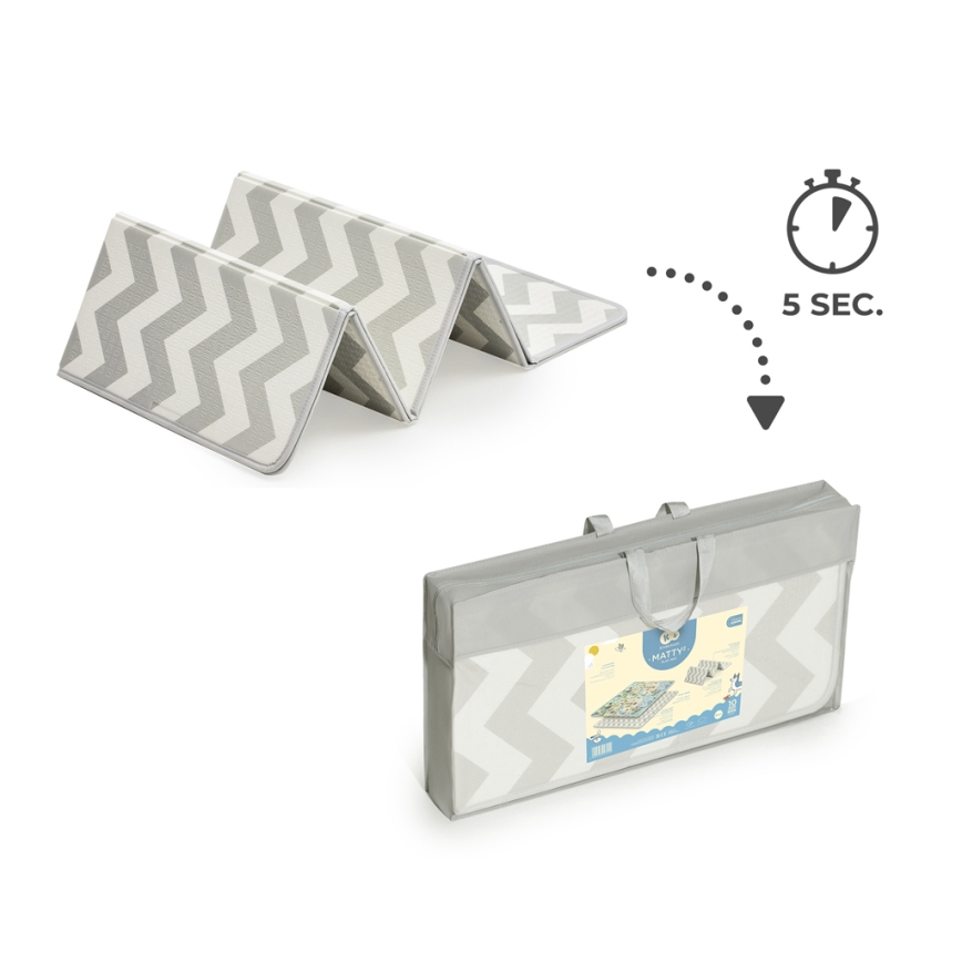 KINDERKRAFT - Gyerek játszószőnyeg MATTY 2