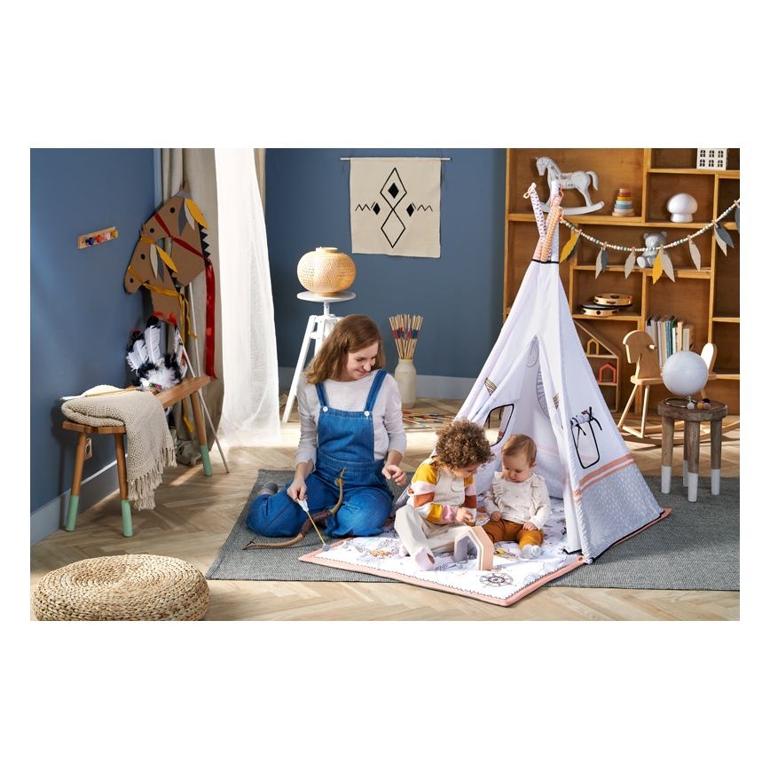 KINDERKRAFT - Gyermek játékszőnyeg 3v1 TIPPY