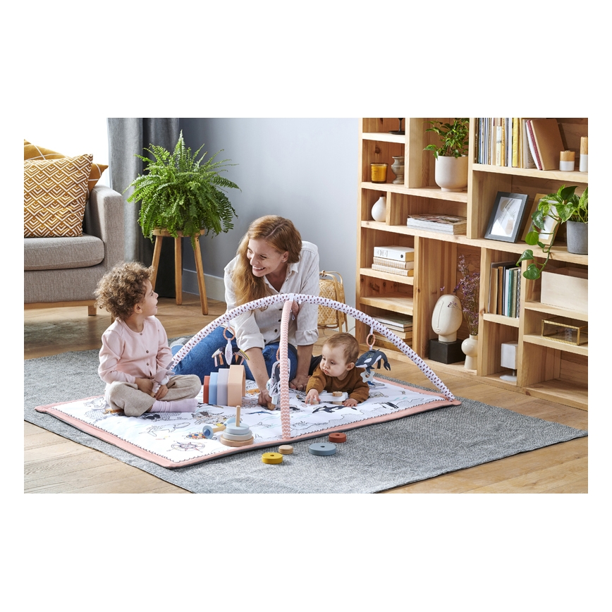 KINDERKRAFT - Gyermek játékszőnyeg 3v1 TIPPY