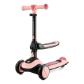 KINDERKRAFT - Gyermek roller 2in1 HALLEY Rózsa rózsaszín