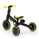 KINDERKRAFT - Gyermek tolós bicikli 3in1 4TRIKE sárga/fekete