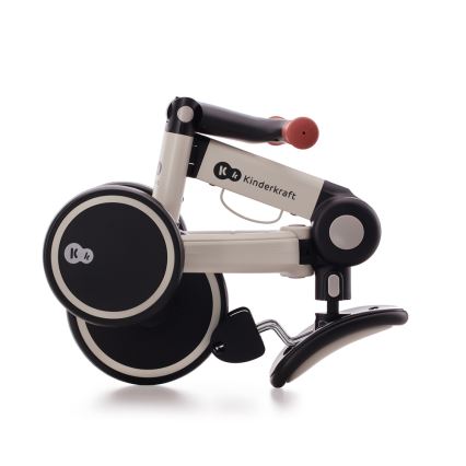 KINDERKRAFT - Gyermek tolós bicikli 3in1 4TRIKE szürke