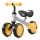 KINDERKRAFT - Gyermek tolós bicikli MINI CUTIE sárga