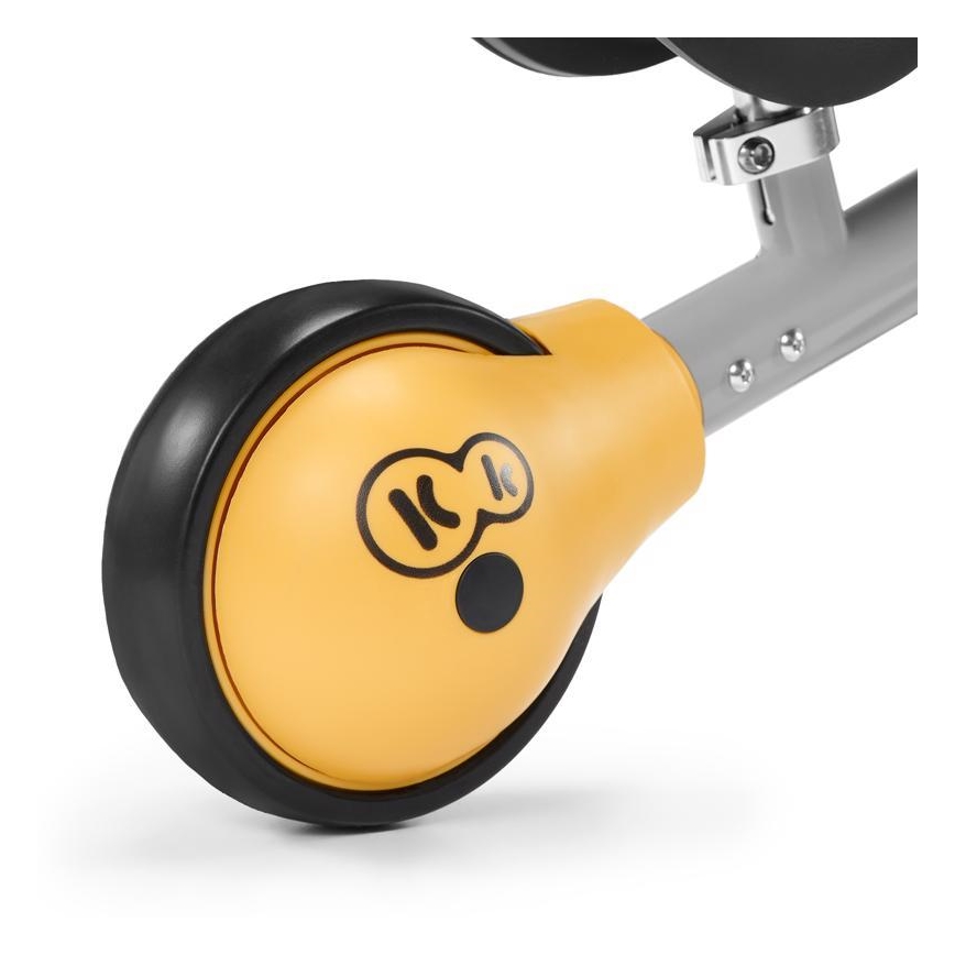 KINDERKRAFT - Gyermek tolós bicikli MINI CUTIE sárga