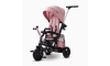 KINDERKRAFT - Gyermek tricikli 5v1 EASYTWIST rózsaszín/fekete