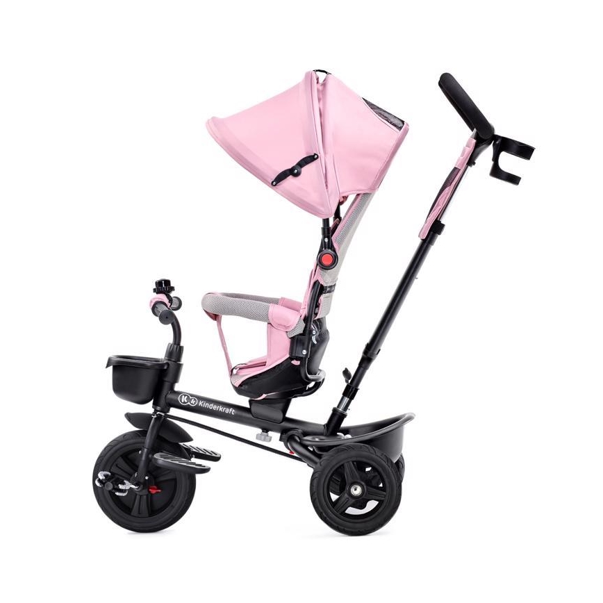 KINDERKRAFT - Gyermek tricikli AVEO rózsaszín