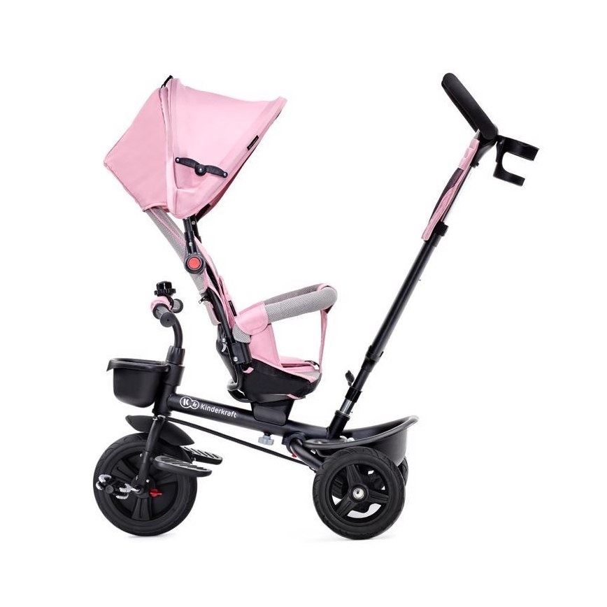 KINDERKRAFT - Gyermek tricikli AVEO rózsaszín