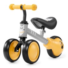KINDERKRAFT - Gyermek tricikli MINI CUTIE sárga