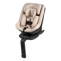 KINDERKRAFT - I-GUARD i-Size autósülés forgatható alappal 40-105 cm, bézs