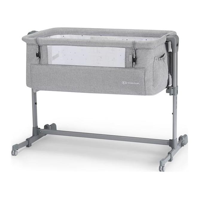 KINDERKRAFT - Kiságy NESTE világosszürke