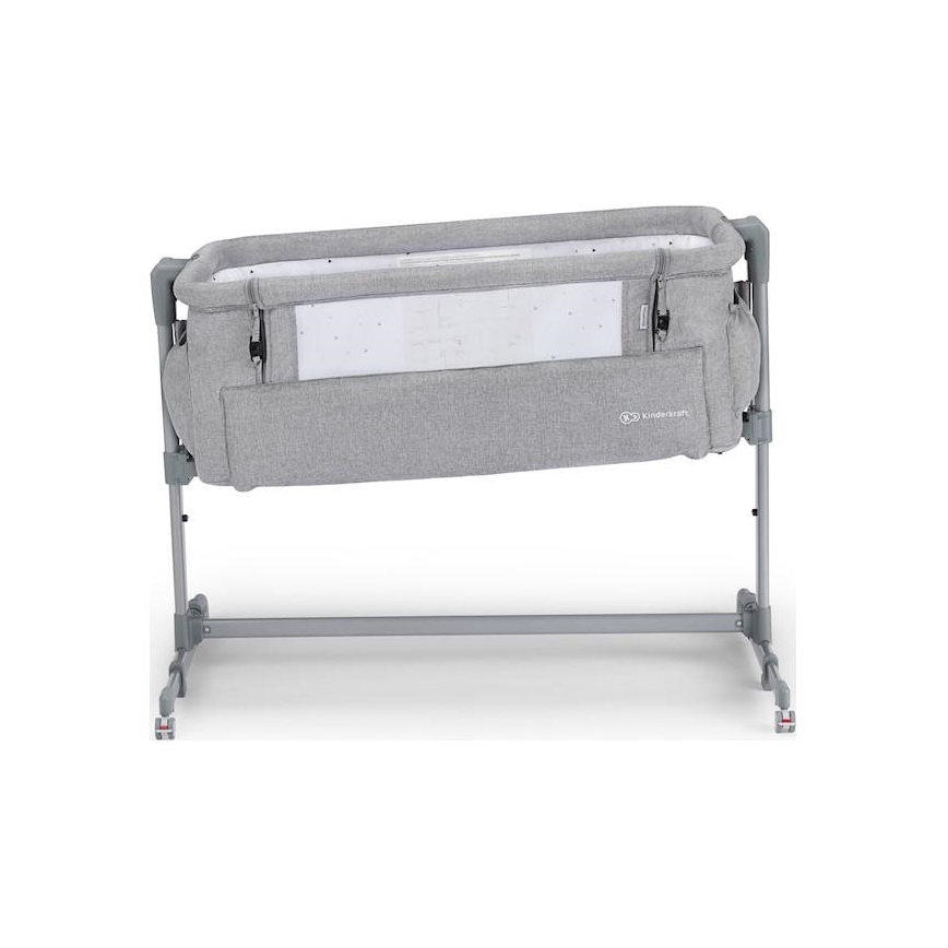 KINDERKRAFT - Kiságy NESTE világosszürke