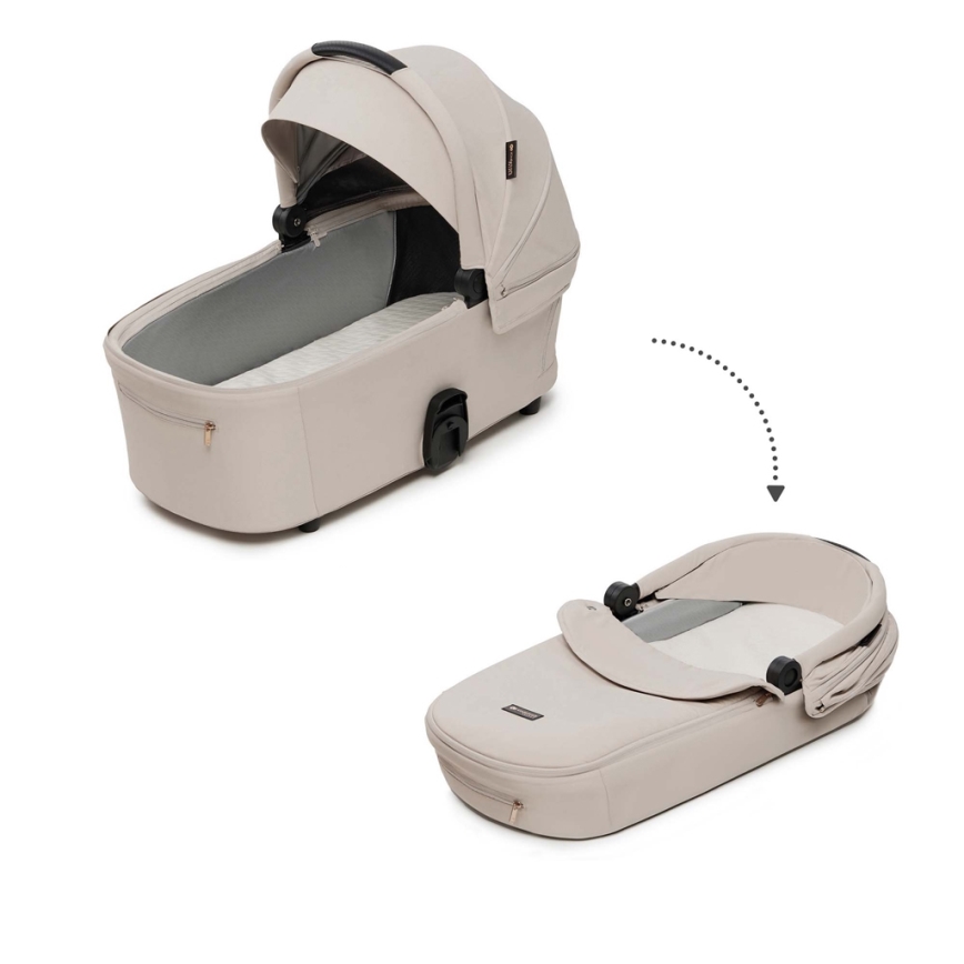 KINDERKRAFT - Kombinált babakocsi 2in1 NEA 2 bézs