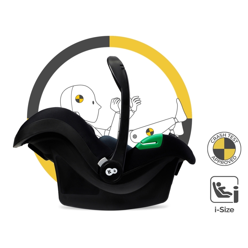 KINDERKRAFT - Kombinált babakocsi 3in1 ESME Sand bézs + autósülés MINK PRO