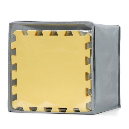 KINDERKRAFT - LUNO habszivacs puzzle 30 db szürke/sárga