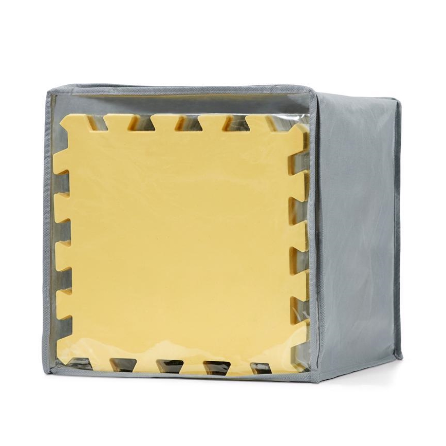 KINDERKRAFT - LUNO habszivacs puzzle 30 db szürke/sárga