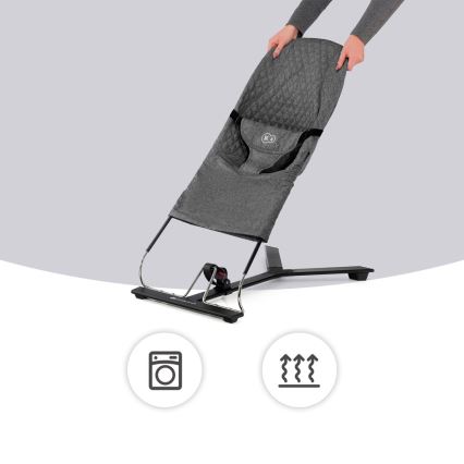 KINDERKRAFT - Gyerek pihenőszék MIMI szürke