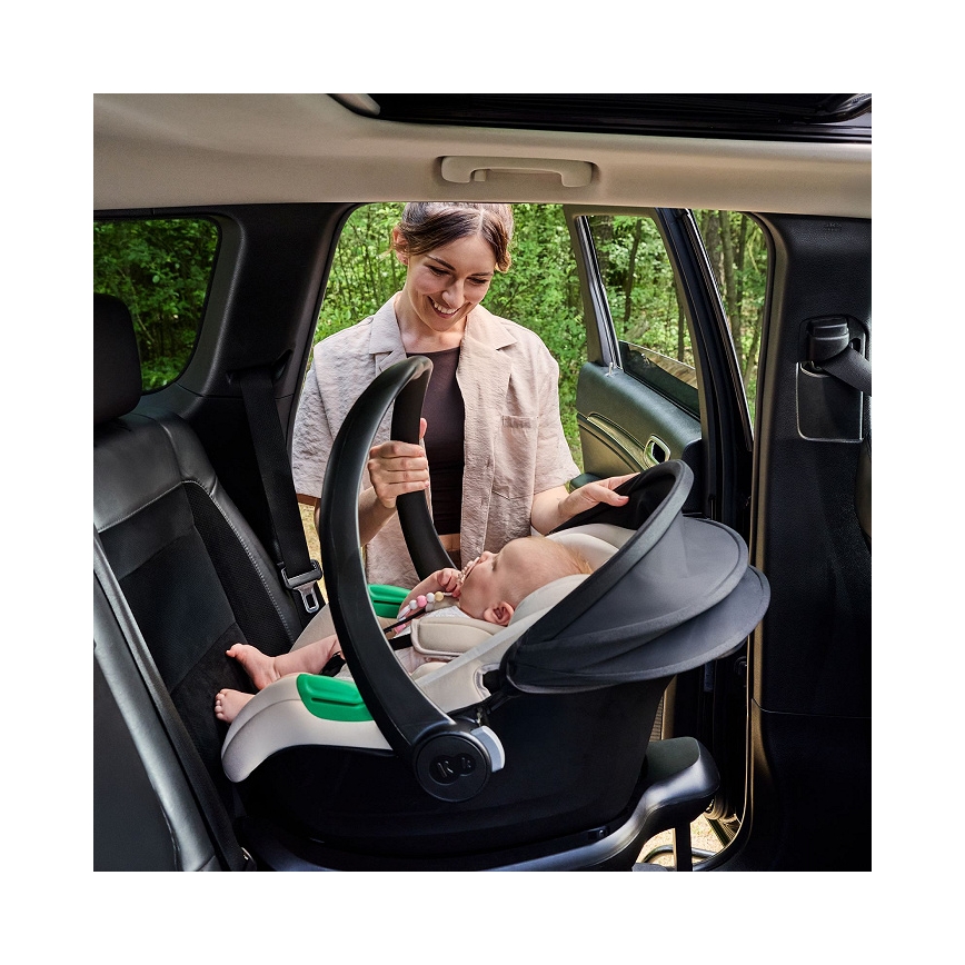 KINDERKRAFT - MINK PRO 2 autósülés 40-87 cm (0-13 kg) bézs