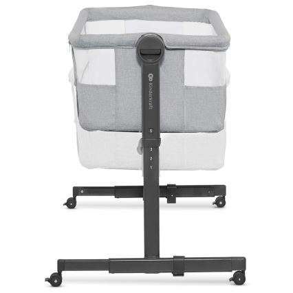 KINDERKRAFT - NESTE UP2 babaágy, világosszürke