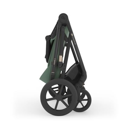 KINDERKRAFT - PRIME 3 3 az 1-ben kombinált babakocsi, sötétzöld