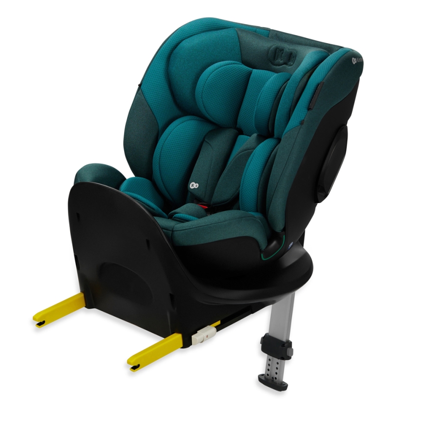 KINDERKRAFT SELECT - Forgatható I-FIX alappal rendelkező autós gyermekülés (40-150 cm) Harbor kék