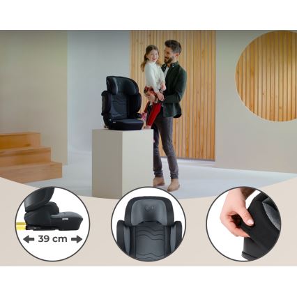 KINDERKRAFT SELECT - Autósülés XPAND 2 i-Méret (100-150cm) Premium Graphite fekete