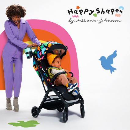KINDERKRAFT SELECT - Babakocsi NUBI 2 Happy shapes