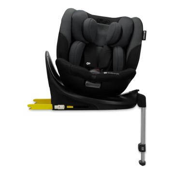 KINDERKRAFT SELECT - Forgatható I-FIX autósülés (40-150 cm), grafit fekete
