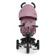 KINDERKRAFT - Gyermek tricikli 5in1 SPINSTEP rózsaszín