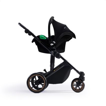 KINDERKRAFT SELECT - 3 az 1-ben PRIME 2 Premium multifunkciós babakocsi sötétzöld + autósülés