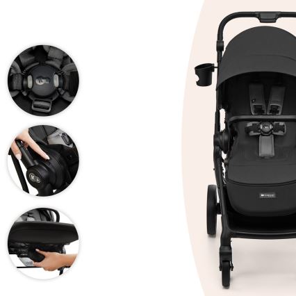 KINDERKRAFT SELECT - YOXI sport babakocsi Moonlight szürke