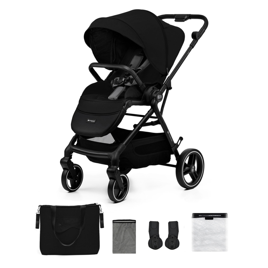 KINDERKRAFT SELECT - YOXI sportbabakocsi Pure Black