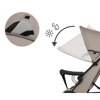 KINDERKRAFT - TIK golfbabakocsi bézs