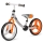 KINDERKRAFT - Tolós bicikli 2WAY narancssárga