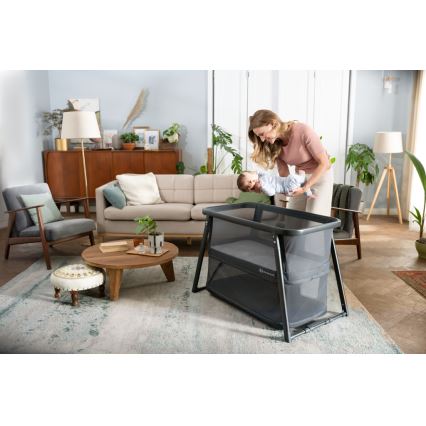 KINDERKRAFT - Utazó kiságy 4in1 SOFI PLUS söt. szürke