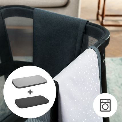 KINDERKRAFT - Utazó kiságy 4in1 SOFI PLUS söt. szürke