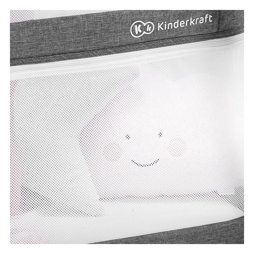 KINDERKRAFT - Utazó kiságy 4in1 SOFI szürke