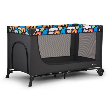 KINDERKRAFT - Utazó kiságy JOY 2 Happy shapes