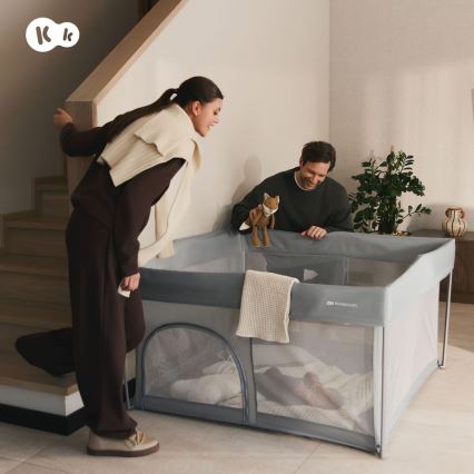 KINDERKRAFT - ZIKI gyerekjáróka, szürke