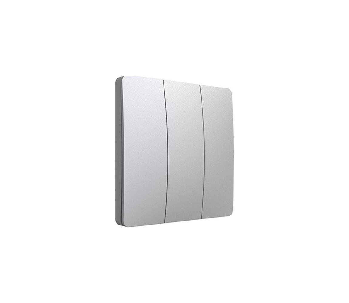 Greenlux Kinetikus vezeték nélküli 3 pólusú kapcsoló, IP67, ezüst