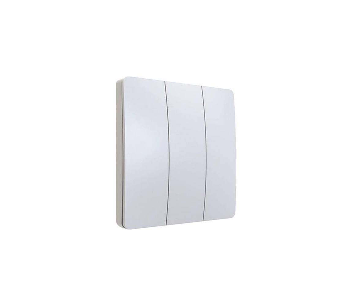 Greenlux Kinetikus vezeték nélküli kapcsoló, 3 pólusú, IP67, fehér