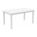 Kinyitható étkezőasztal LIAM fehér