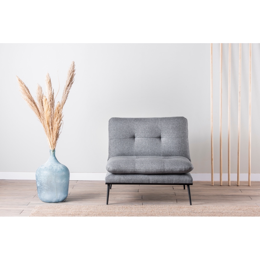 Kinyitható fotel SPEAKY, szürke