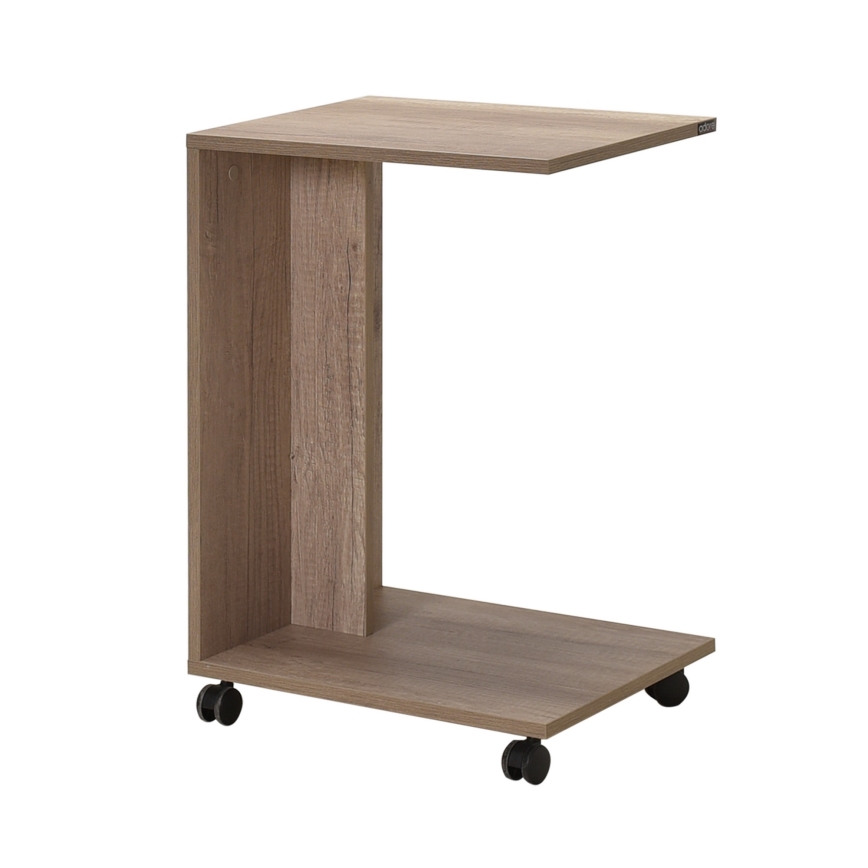 Kisasztal 65x35 cm barna