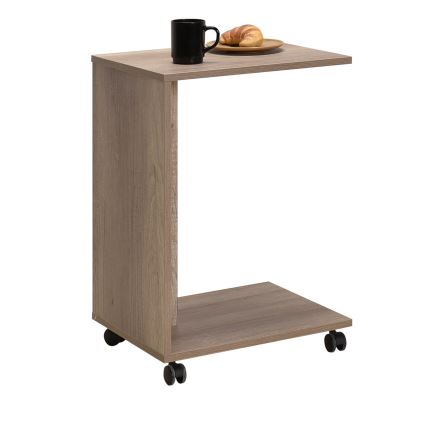 Kisasztal 65x35 cm barna