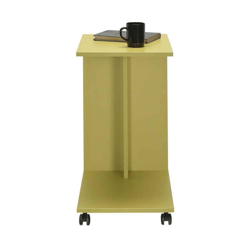 Kisasztal 65x35 cm zöld