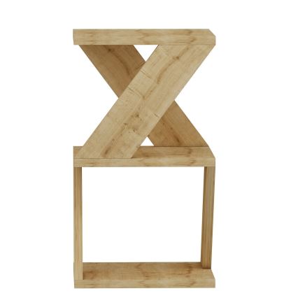 Kisasztal ALBENI 50x30 cm barna