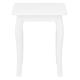 Kisasztal BAROQUE 45,6x39 cm fehér